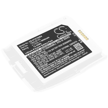 Bsc Preferred Honeywell Dolphin 7800 3600mAh White Barcode Replacement Battery CS-HTX780BX.2